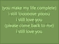 Switch I Still Love You Official Music Video and Lyrics