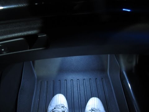 DIY 2013 2014 2015 Honda Accord Footwell LED Installation