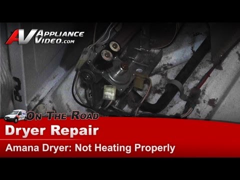 how to repair amana dryer