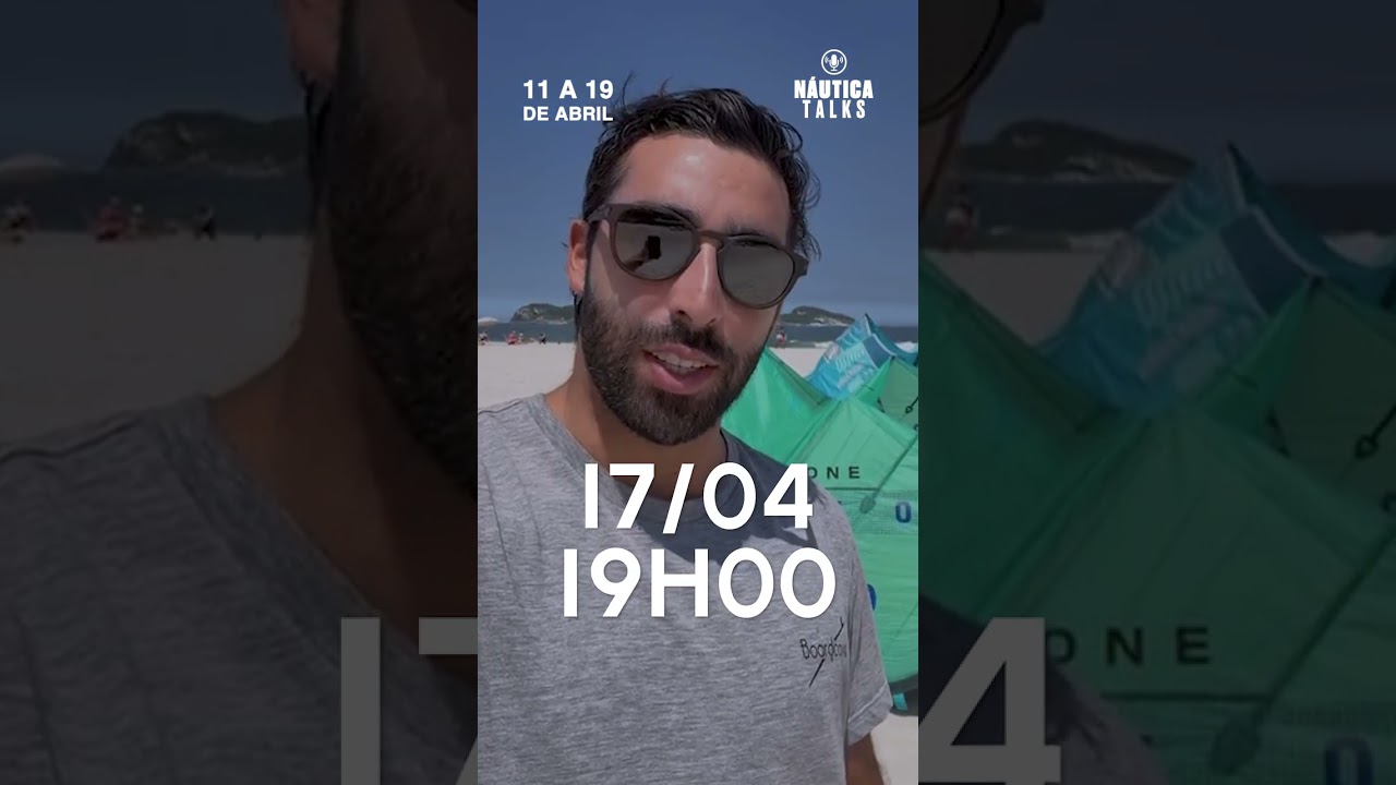 "Kitesurf: liberdade, vento e adrenalina no limite" no Rio Boat Show 2026!