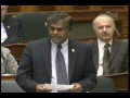 Bas Balkissoon's Member Statement regarding HST on November 18, 2009
