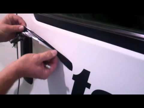 how to remove decals from a car