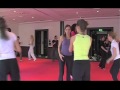cours de taekwondo de pascal gentil lors d'un s�minaire.
