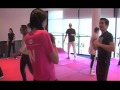 cours de taekwondo de pascal gentil lors d'un s�minaire.