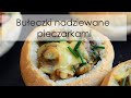 Szybkie bułeczki pieczarkowe zapieka Grześ z MniamMniam.pl