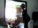 Crazy Mom And Daughter Dancin!!! WHOOO WHOO!!!!