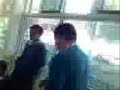 Luchador y caida de bb