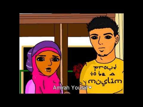 Your Race is the Problem (homemade Islamic cartoon about mixed race marriages)
