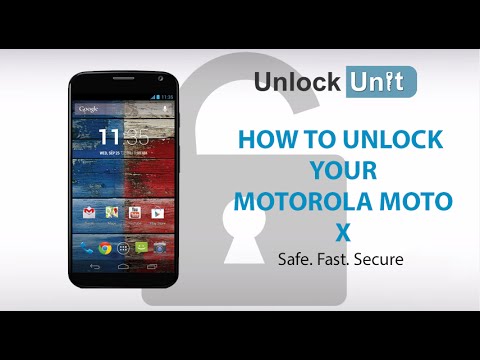 how to unlock moto x in india
