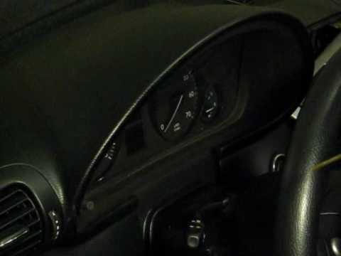 Mercedes w203 (C-Class) How to Remove/Install The Instrument Cluster