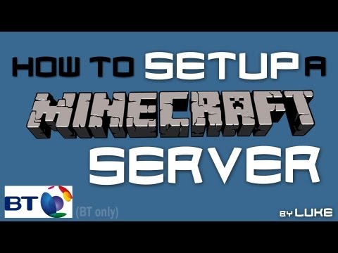 how to make a minecraft server with bt