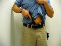 Tuckable Pancake AIWB Kydex Holster W/ a J-clip