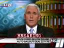 True Conservative Mike Pence on the Auto-Bailout True Conservative Mike Pence on the Auto-Bailout