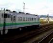 長万部駅 キハ281系「スーパー北斗」発車