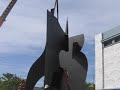ALEXANDER CALDER sculpture installation DETROIT