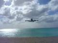 Boeing 747 landing - Saint Martin, Antilles