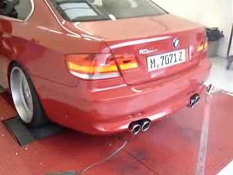 RD Sport Quad Exhaust 335i Coupe-Dyno