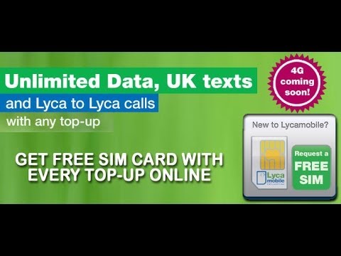 how to know lycamobile number