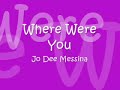 the guy's got a knack for not being there when it counts, both this season and in the past.  and lorelai has finally realized it's not okay, especially when luke's there to clean up the mess.

song: where were you by jo dee messina