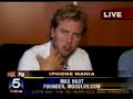 Live on FOX TV - Max Haot - Mogulus CEO -Iphone interview