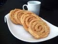 Chakli (Chakri Murukku) Crispy Spiral Snacks Indian Recipe