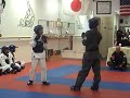 Lily TKD Martial Arts Green Belt Test