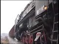 中国CHINA山東省QJ STEAM LOCOMOTIVE2-10-2済北煤鉱鉄路前進蒸気機関車　2006年秋