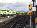 Dublin Connolly station new concourse and railcar action