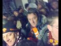 real madrid roma 05 03 08 uscita stadio spettacolare