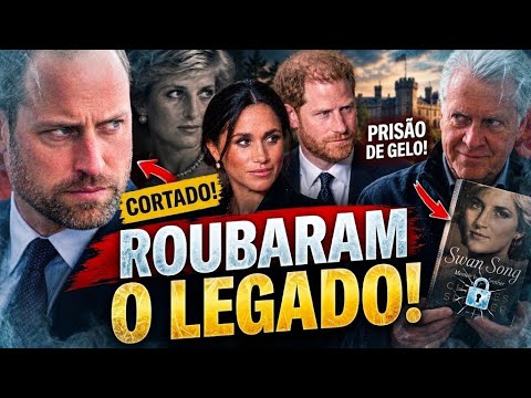 🔥 HARRY E MEGHAN ROUBAM LEGADO DE DIANA E LIVRO DO TIO REVOLTA WILLIAM