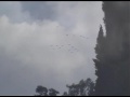 Aviones  militares durante el desfile mexico septiembre 2007