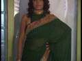 videos de Deep Green Pure Georgette Saree with Blouse