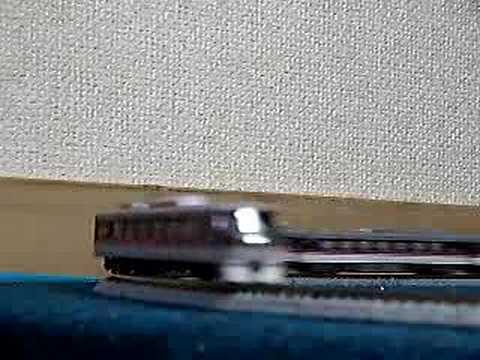 鉄道模型　西武鉄道10000系ニューレッドアローの走行