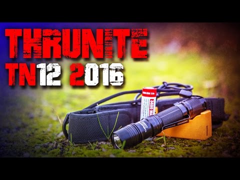 Thrunite TN12 2016 1050 Lumen CW LED Taschenlampe - Review Test EDC (german/deutsch)
