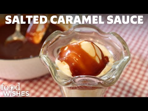 Salted Caramel Sauce Recipe - Caramel Ice Cream Topping