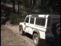 four wheel driving in the defender