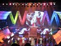 this is a video of pu ba jia singing in shanghai on new year's eve.