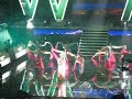 this is a video of pu ba jia singing in shanghai on new year's eve.