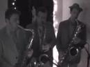 Eric Olsson and Unit7 with the Trailer Park Horns play one of Jonsie's numbers 