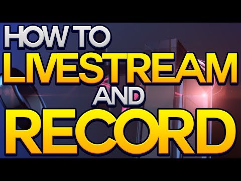 how to live stream playstation