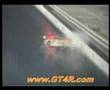 ACCEDENT DRAG RACE BADER AHLI UAE FORD MOSTANG