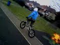 Pissing About Down Primrose Park, On BMXs