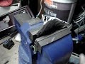 Hard Drive crush in bench vise Hard Drive crush in bench vise