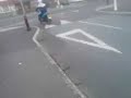 TeeJay showin off on is bike