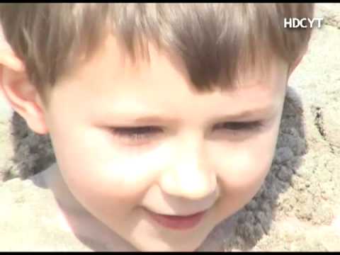 Harry and Charlie (and Jasper too) - Holiday is Wales 2010