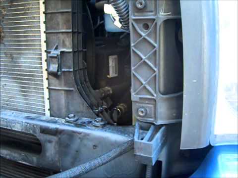 2003 Dodge Ram 3500 trans cooler replacement how to 11-24-12