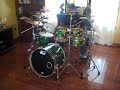 Bateria DW Dourada