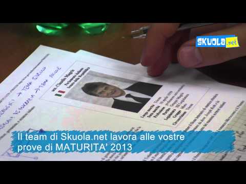 Prima Prova Maturità 2013: tracce e soluzioni