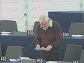 Joe Higgins MEP criticises hypocrisy of capitalist countries towards human rights (17-12-09)