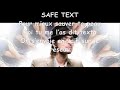 Safe text - Christophe Willem - + paroles